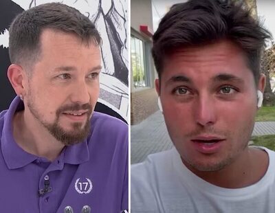 Pablo Iglesias protagoniza un nuevo choque con Vito Quiles y lanza su micrófono en público